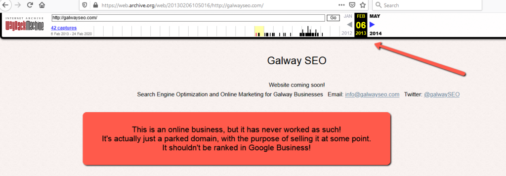 galwayseo.com • 2013-02-06 • Sloppiest SEO Candidate • SEO Smoothie • SEO Agency