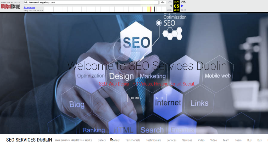 seoservicesgalway.com • 2018-08-05 • Sloppiest SEO Candidate • SEO Smoothie • SEO Agency