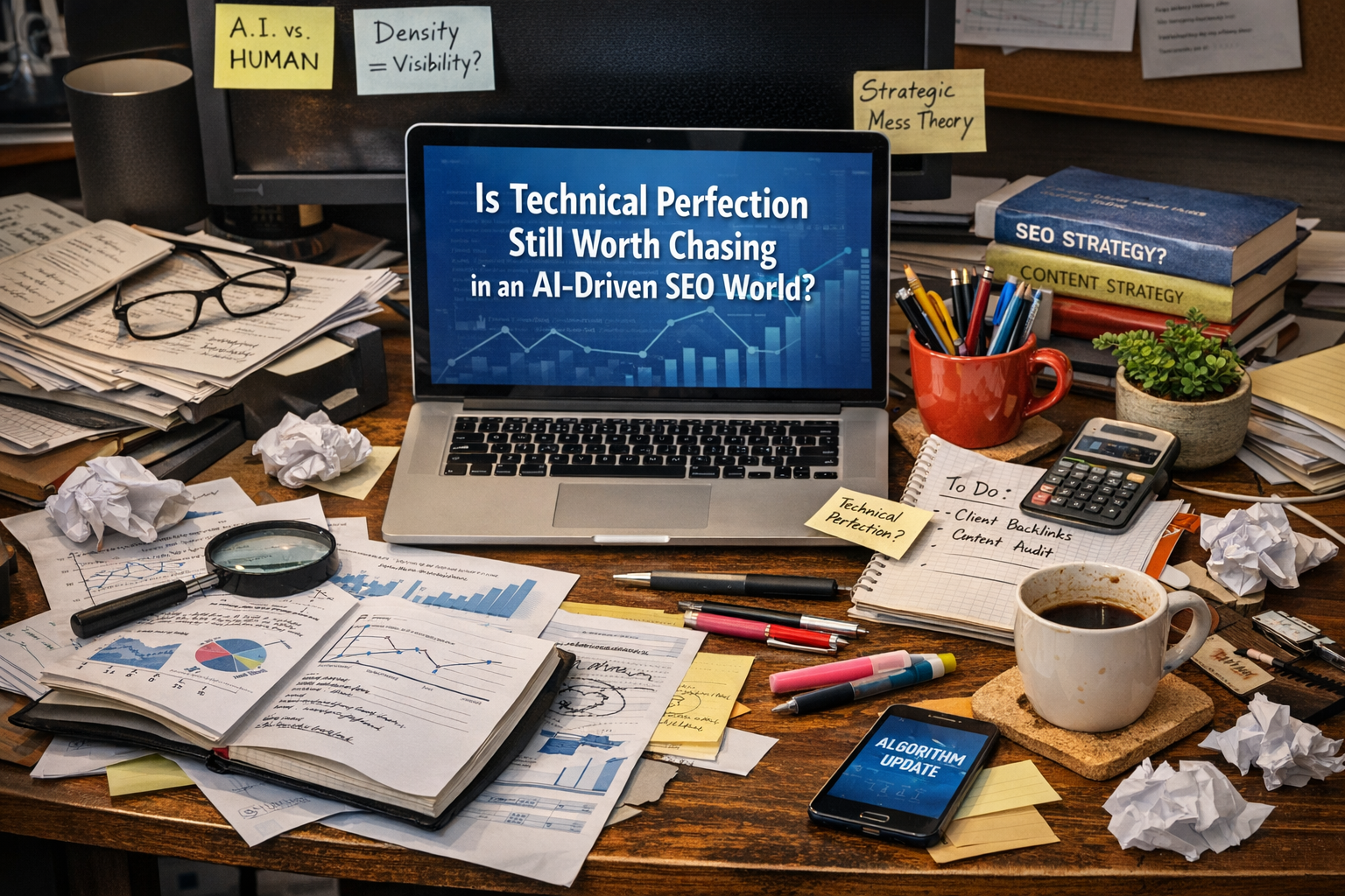 Stop trying to make your SEO perfect. The AI doesn’t care – it might actually be hurting your visibility